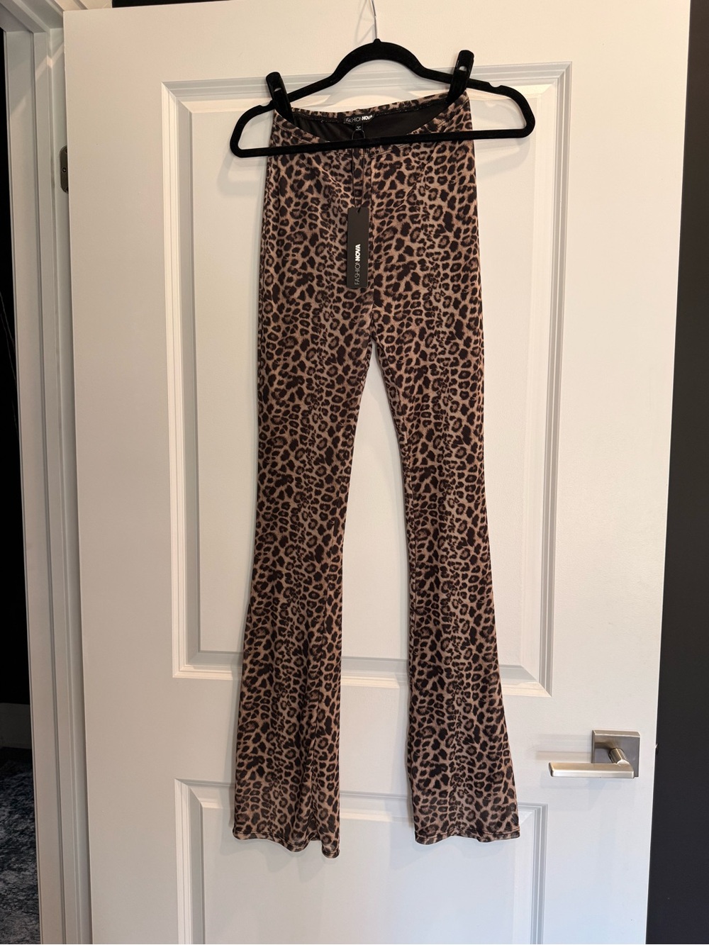 Fashion Nova Leopard Pants NWT